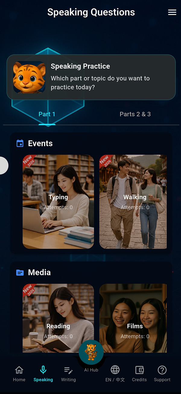 Speaking Prompts (Real Exam Style)